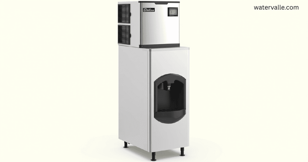 water dispenser with ice maker